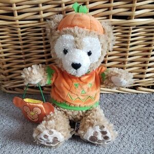 Adorable Pumpkin Bear Plush Toy